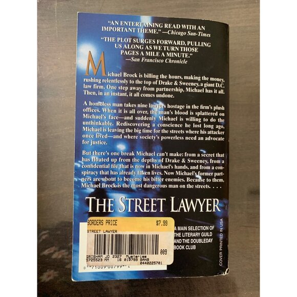 John Grisham Paperback Book Bundle Broker Partner Street Lawyer - Picture 4 of 4